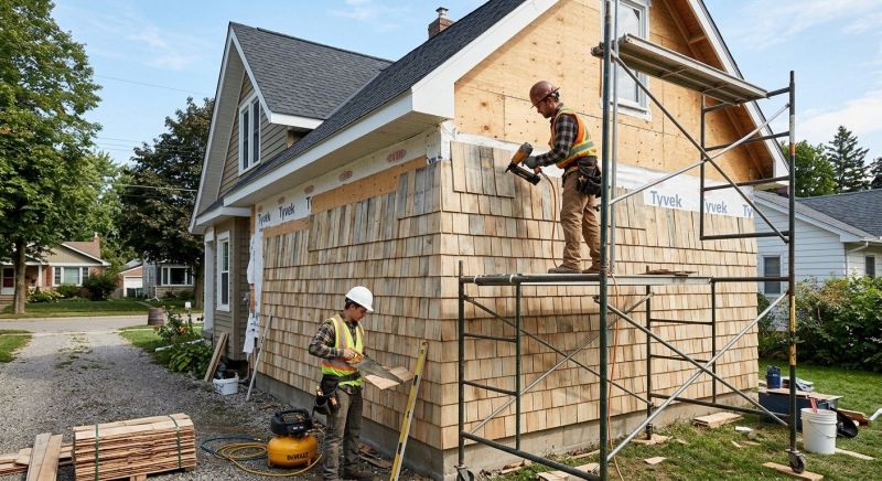 Wood Shake Siding Installation Service