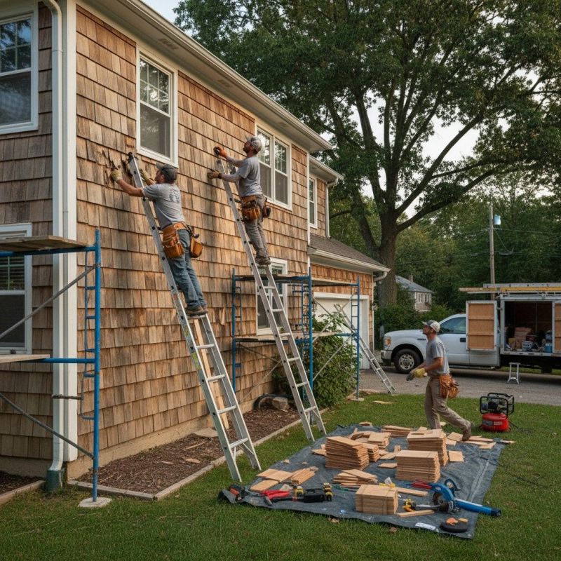 Contact About Shingle Siding Installation