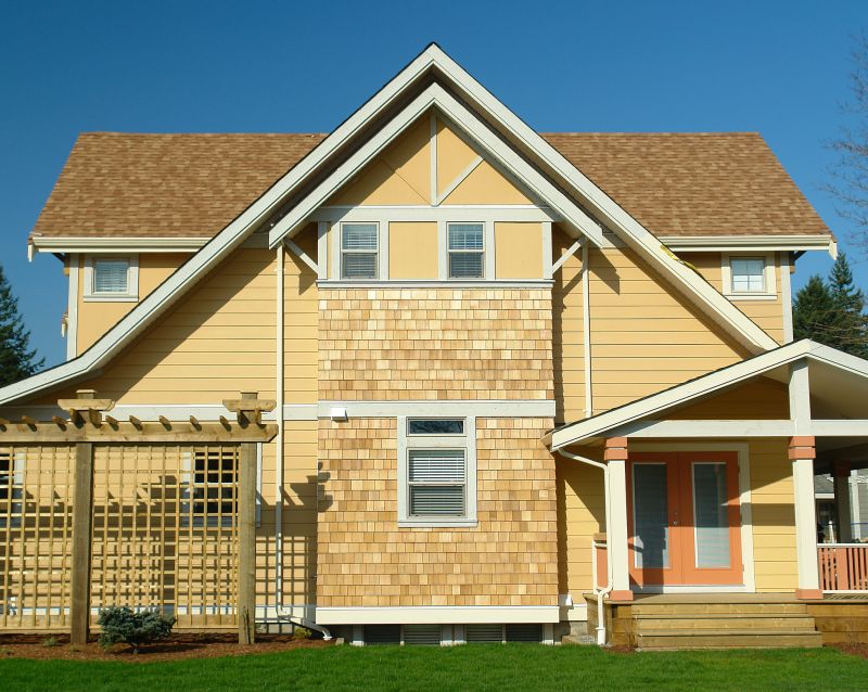 Shingle Siding Installation