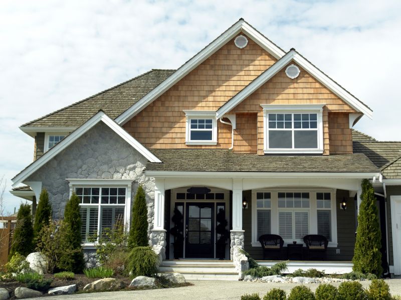 Shingle Siding Installation