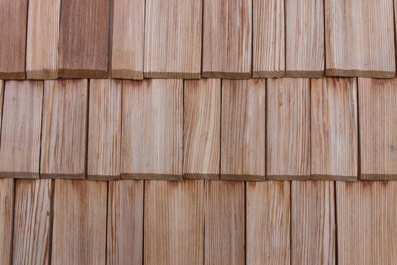 Close-up of Shingle Siding Texture